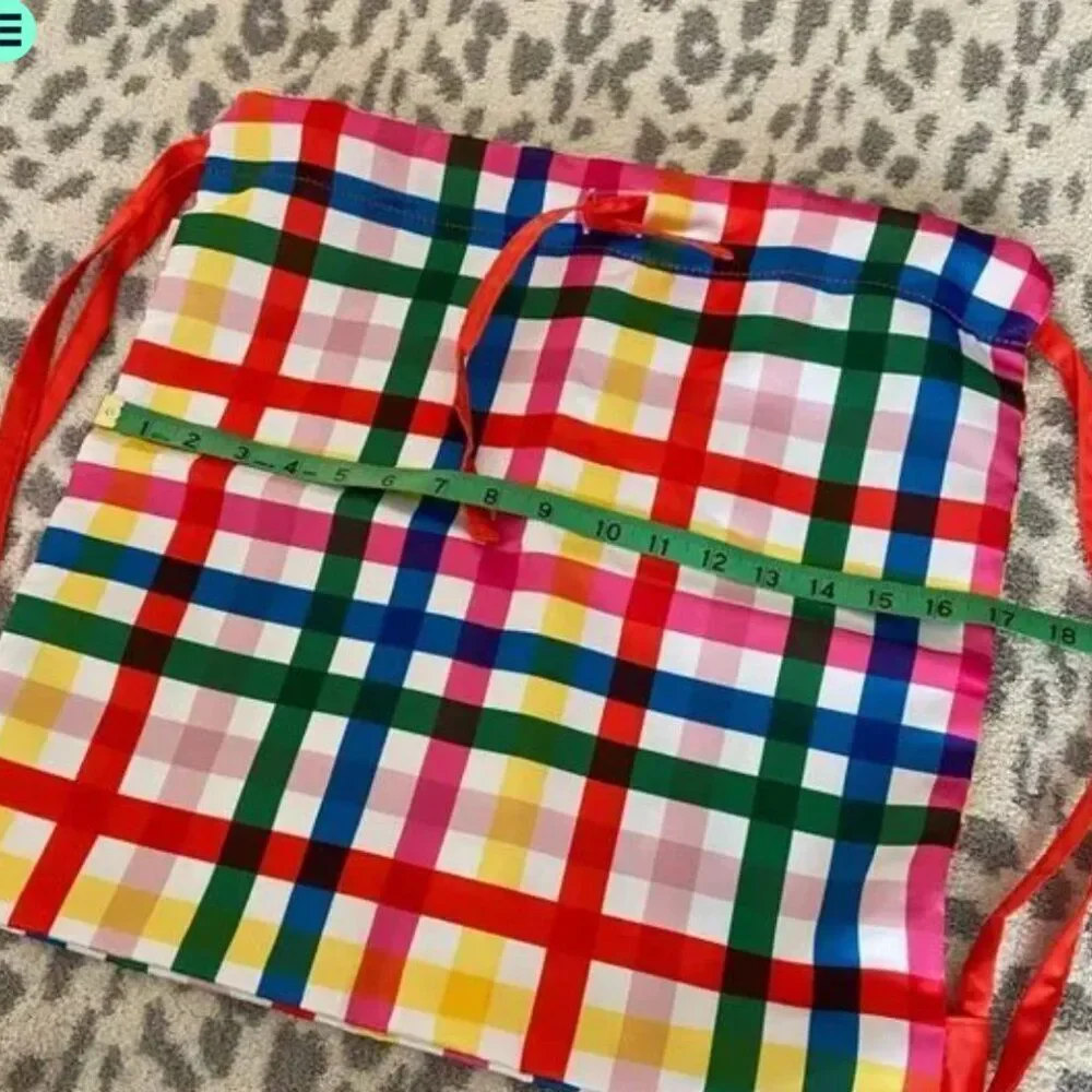 Got Your Back Drawstring Backpack & Get It Together Card Case Block Party SET